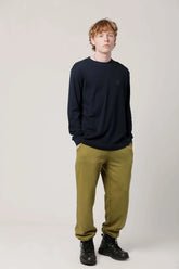 Jogging en coton bio Olive - Adam